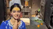 Ananya Panday Shares Spiritual Journey at Trimbakeshwar Temple, Updates on Career