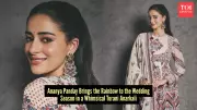 Ananya Panday Stuns in Rs 94,500 Torani Anarkali, Embracing Maximalist Ethnic Fashion