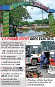 APSRTC Unveils Rs 18 Crore Plan for Vijayawada's Electric Bus Depot