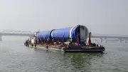 Assam's First Semiconductor Plant Cargo Transported via Bangladesh Waterways