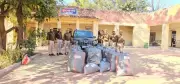 Balotra Police Seize 438.15 Kg Poppy Husk in High-Speed Chase Under Operation Vishbhanjan