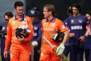 Bas de Leede's All-Round Heroics Power Netherlands to First T20 World Cup Win Over Namibia