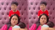 Bharti Singh Shares Glimpse of Newborn Kaju, Says He Resembles Brother Gola