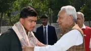 Bihar CM Nitish Kumar Honors Teen Cricket Prodigy Vaibhav Sooryavanshi with Rs 50 Lakh Reward