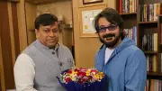 BJP's Sukanta Majumdar Meets Bengali Star Prosenjit Chatterjee, Fuels Political Buzz