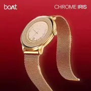 Boat Expands Wearable Portfolio with Sleek Chrome Iris Smartwatch in India