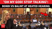 Bondi's Epstein Evasion Sparks Outrage: Balint Walks Out in Tense House Hearing