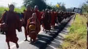 Buddhist Monks Conclude 2,300-Mile Peace Walk from Texas to Washington