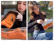 Butter Chicken in Shoes: Viral Food-Fashion Fusion Sparks Online Debate