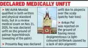 Calcutta HC: Sweaty Palms, Hair Loss, Birthmarks Not Valid CAPF Disqualifiers
