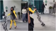Cardi B's Robot Encounter Goes Viral After Lap Dance Mishap in San Francisco
