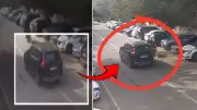CCTV Footage Reveals Teen's Speeding SUV Moments Before Fatal Dwarka Crash