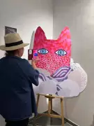 Chennai's Digital Art Exhibition Merges Indian and Korean Traditions with Futurism