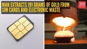 Chinese Man's Viral Gold Extraction from SIM Cards Sparks Online Frenzy