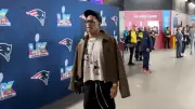 Christian Gonzalez Makes Stylish Super Bowl Entrance for Patriots