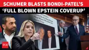 Chuck Schumer Demands Full Epstein Document Release, Accuses DOJ of Coverup