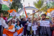 Congress Workers Protest in Patna Against MP Pappu Yadav's Arrest