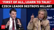 Czech Deputy PM Confronts Hillary Clinton Over 'Detached' U.S. Foreign Policy