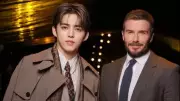 David Beckham's Milan Fashion Week Crossover with K-pop Star S.Coups Goes Viral