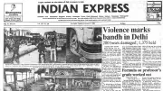 Delhi Bandh Violence and Political Shifts Marked February 11, 1986
