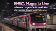 Delhi Metro's Magenta Line to Become NCR's Longest Corridor with Most Interchanges