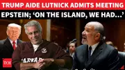 Dem Senator Confronts Lutnick Over Epstein Island Admission | Trump Aide's Confession