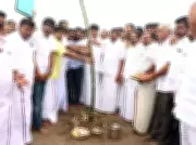 DMK Ministers Conduct Ritual for Massive State Conference in Trichy Ahead of Assembly Polls