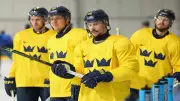 Elias Pettersson's Two Goals Lead Sweden to 5-3 Olympic Win Over Slovakia