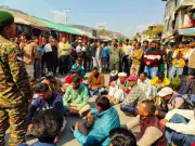 Family Stages Protest in Chamba, Demands Justice for 36-Year-Old Murder Victim