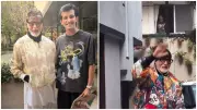 Fan's Dream Comes True: Neighbor Nirmit Jesrani Meets Amitabh Bachchan