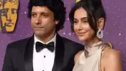 Farhan Akhtar & Shibani Dandekar Shine at BAFTA Awards 2025 in London