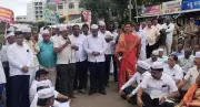 Farmers Protest Land Survey for Nagpur-Goa Expressway in Latur, Threaten Suicide
