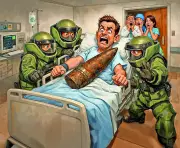 French Hospital Evacuated After WWI Shell Found in Patient's Rectum