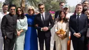 French President Macron Meets Bollywood Stars in Mumbai, Discusses Cultural Ties