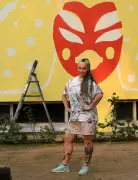 French Street Artist Kashink Transforms Chandigarh with Vibrant Murals