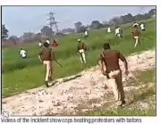 Ghaziabad Farmers Clash with Police Over Waste Plant, Two Cops Injured