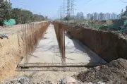 Gurgaon's SPR Flooding Relief Nears as Master Stormwater Drain Approaches Completion