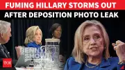 Hillary Clinton Walks Out of Epstein Hearing After Unauthorized Photo Leak