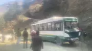 HRTC Resumes Bus Service on Aut-Luhri Road, Bringing Relief to Locals
