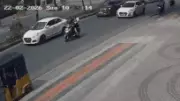 Hyderabad Ferrari Crash: CCTV Reveals High-Speed Collision Sequence