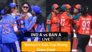 India A vs Bangladesh A Clash in Women's Asia Cup Rising Stars Final in Bangkok