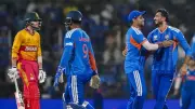 India Posts Record T20 World Cup Total to Storm to Top of Super 8 Leaderboard