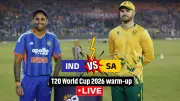 India vs South Africa T20 World Cup Warm-Up: Live Score Updates from Navi Mumbai