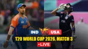 India vs USA T20 World Cup 2026 Live: Wankhede Stadium Hosts Historic Clash