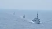 Indian Navy Commands Multinational Task Force, Conducts Trilateral Exercise