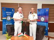 Indian Navy's Deputy Chief VAdm Sobti Engages in Bilateral Talks with German Fleet Commander