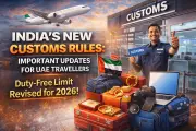 India's 2026 Customs Overhaul: Higher Duty-Free Limits & Simplified Gold Rules for UAE Travellers