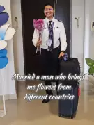 IndiGo Pilot's Global Floral Gesture: Bringing Wife Flowers from Every Country He Visits