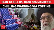 Iran Displays Coffins with US, NATO Leaders' Names in Defiant Revolution Anniversary