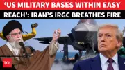 Iran Issues Stark War Warning to Trump, Threatens US Bases in Region